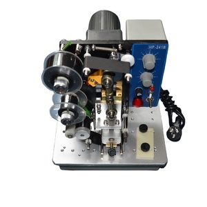 Elektrischer Farbband-Datums codierer Verfalls datum Codier maschine Verpackung Fabrik band geprägte Heißstempel-Datums-Batch-Codier maschine - Product Image 2