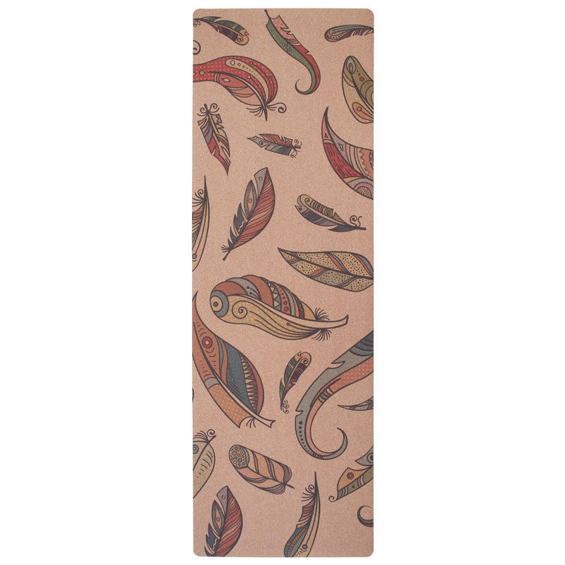 Pluma tribal colorida