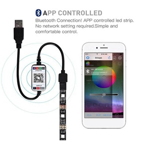 Прямая Продажа с завода, оптовые продажи, мини RGB, светодиодный контроллер для смартфона, Управление приложениями, USB, RGB контроллер для телевизора, мебели - Product Image 3