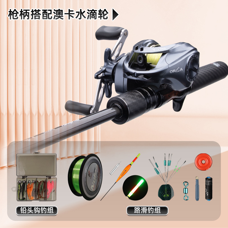 Poignée de pistolet de deuxième génération, eau à droite.