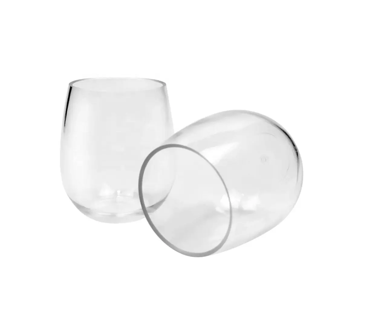 클래식 줄기 적은 와인 안경 14 온스 레드 화이트 와인 Drinkware 텀블러 컵 깨지지 Stemless 와인 안경