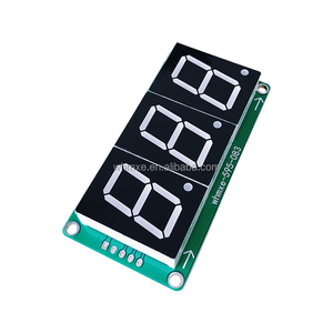 LED-595-081 Rote Farbe 0,8 Zoll 1-stelliges LED-Digital röhren segment Statisches Laufwerk 74 HC595 Anzeige modul - Product Image 3