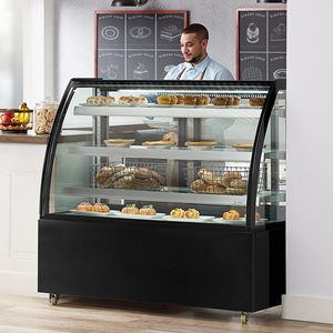 Tek sıcaklık paslanmaz çelik cam kapi <span class=keywords><strong>Chiller</strong></span> dondurucu kasap buzdolabı kek ekran soğutucu soğutma soğutma ekipmanları - Product Image 6