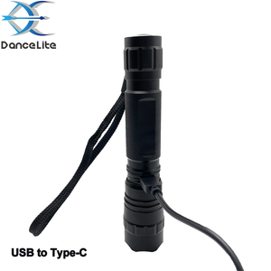 OEM 501UC USB-C şarj edilebilir LED el feneri XPL V6 LED 10W tip-c doğrudan şarj meşale (18650 pil yerleşik) - Product Image 1