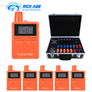 Anti-Interferenz-Wireless-Audio-Reiseleiter system 200M Langstrecken radios Simultan übersetzungs gerät für Konferenzen - Product Image 5
