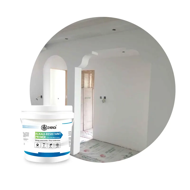 Premium menawarkan Alkali tahan Primer domestik Interior dan eksterior dinding finishing cat Renovated Isan Dinding