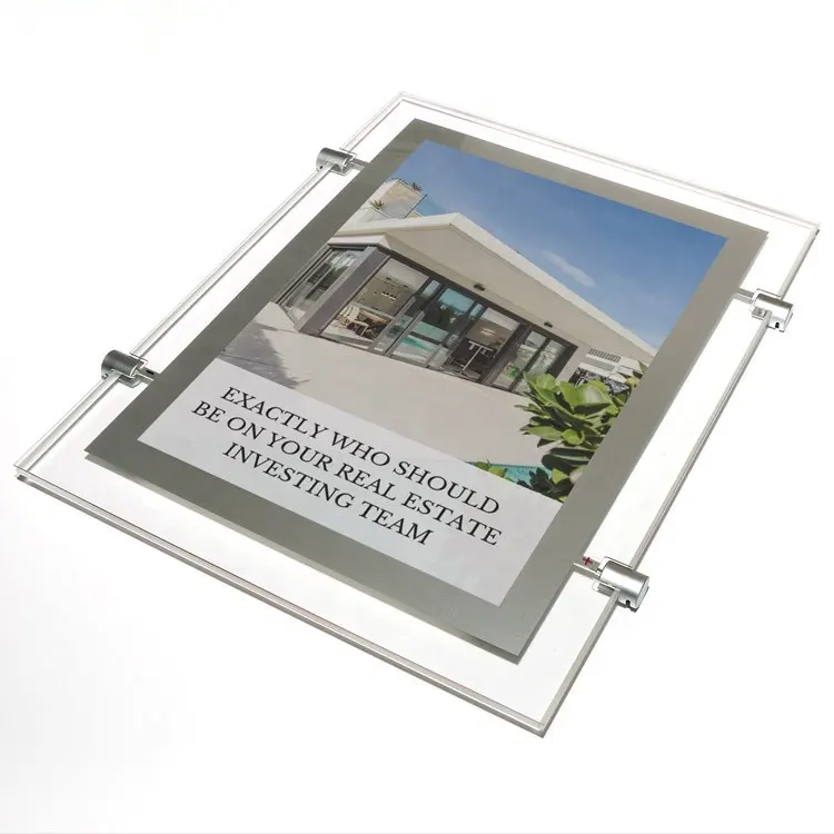 magnetic led illuminated real estate signs real estate agent led window display