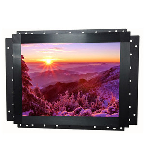 OEM ODM 12inch 1024x768 Metal Casing VGA AV HD-MI USB Interfaces <strong>Raspberry</strong> <strong>Pi</strong> <strong>Open</strong> <strong>Frame</strong> <strong>Monitor</strong>