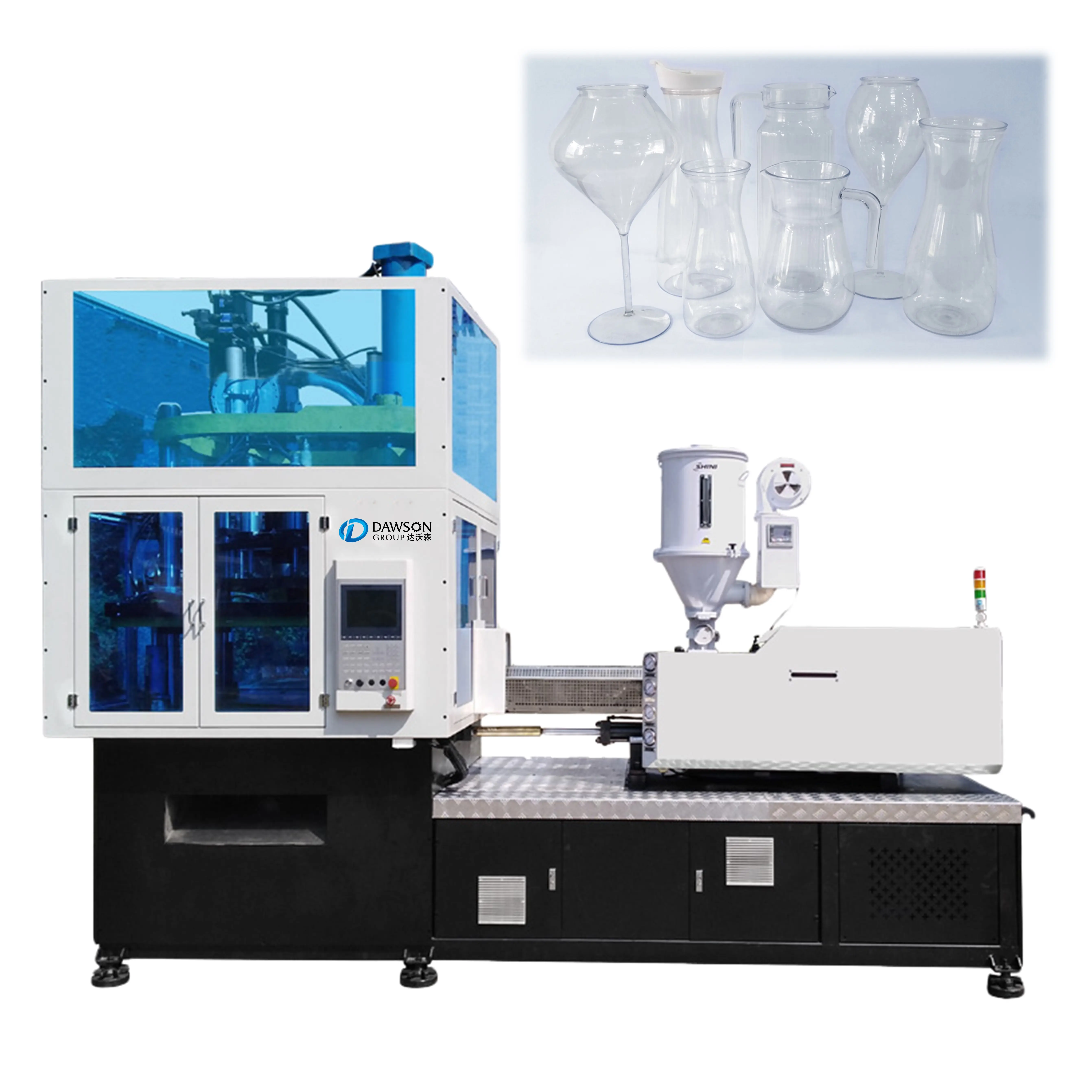 PET Glass Cup Blas maschine/Weinflasche Injection Stretch Blow Moulding Machine