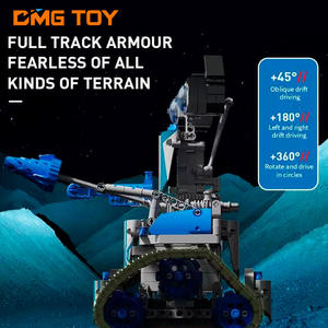 Intelligente Programmier ausbildung für Kinder Spielzeug lieferant RC Robot Building Blocks Set aus strap azier fähigem Kunststoff - Product Image 3