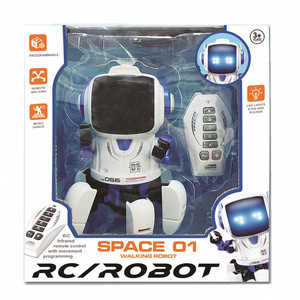 Intelligente per bambini in plastica telecomando Robot giocattolo per la parte superiore del corpo rotante luce programmabile musica divertente danza giocattolo musicale per i bambini - Product Image 6