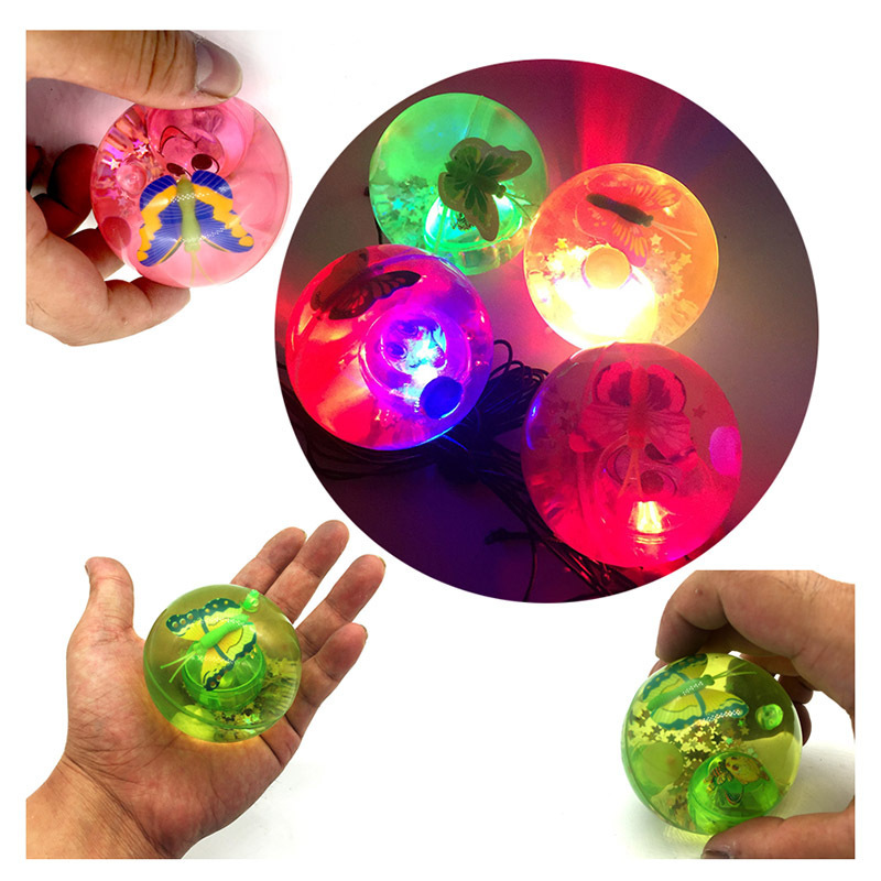 6,5 cm, boule de cristal avec corde, ordinaire