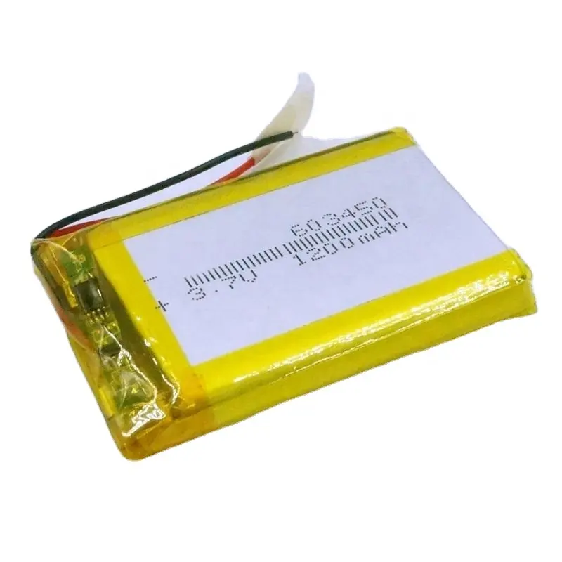 DST 603450 Rechargeable 3.7V 1200mAh 4.44Wh High Quality Lithium Ion Polymer Lipo Battery with KC