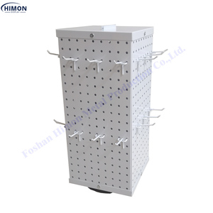 Point of Sales Retail Shop 4-side Small Rotating Customized <strong>Table</strong> <strong>Counter</strong> Metal <strong>Display</strong> Rack - Product Image 3