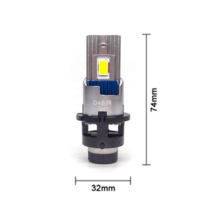 Yüksek güç M60 1:1 oynamak ve fiş LED farlar D2S D2R D4S ampul kiti LED 6000 LED ışık K - Product Image 6
