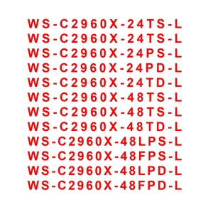 Thương hiệu c2960x loạt mạng chuyển đổi chất <span class=keywords><strong>l</strong></span>ượng cao <span class=keywords><strong>WS</strong></span> c2960x 24 cổng TS PS TD <span class=keywords><strong>L</strong></span> - Product Image 5