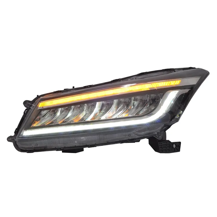 Đèn Pha LED Tluuze Với Đèn Báo Rẽ LED Động Cho 2008 Accord