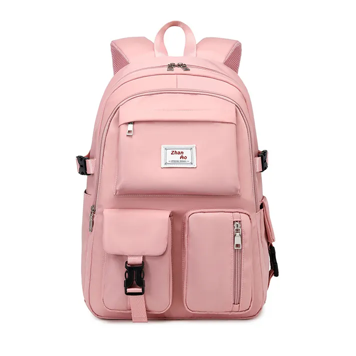 High Quality Custom Lightweight Waterproof Student Girls Bookbag Back Pack Many Packages School Bag College Backpacks sac au dos