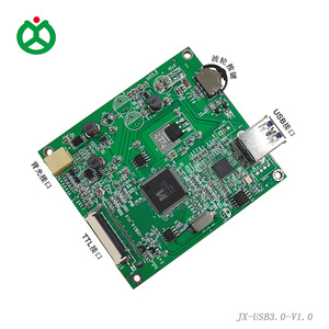 Placa controladora de monitor de pantalla LCD LVDS RGB de tamaño pequeño con fuente de alimentación de cable USB único y transmisión de vídeo, para uso de accesorios - Product Image 3