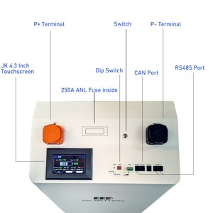EEL V2-Fuse กล่องแนวตั้ง BMS อัปเดต JK-V19พร้อมจอแสดงผล UART สื่อสาร Lifepo4กล่องแบตเตอรี่2A สมดุลที่ใช้งานอยู่ - Product Image 2