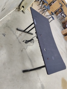 Metal Frame EG Gaming <strong>Table</strong> <strong>Computer</strong> <strong>Table</strong> with USB Wireless Charging Feature - Product Image 3