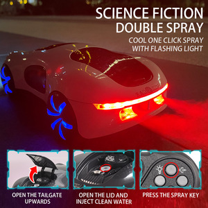 2.4Ghz Remote Control Soul Car <strong>Watch</strong> Gesture Control Smoke Dual Spray <strong>Drift</strong> Car Full Scale Rc Sport Car with Light - Product Image 5