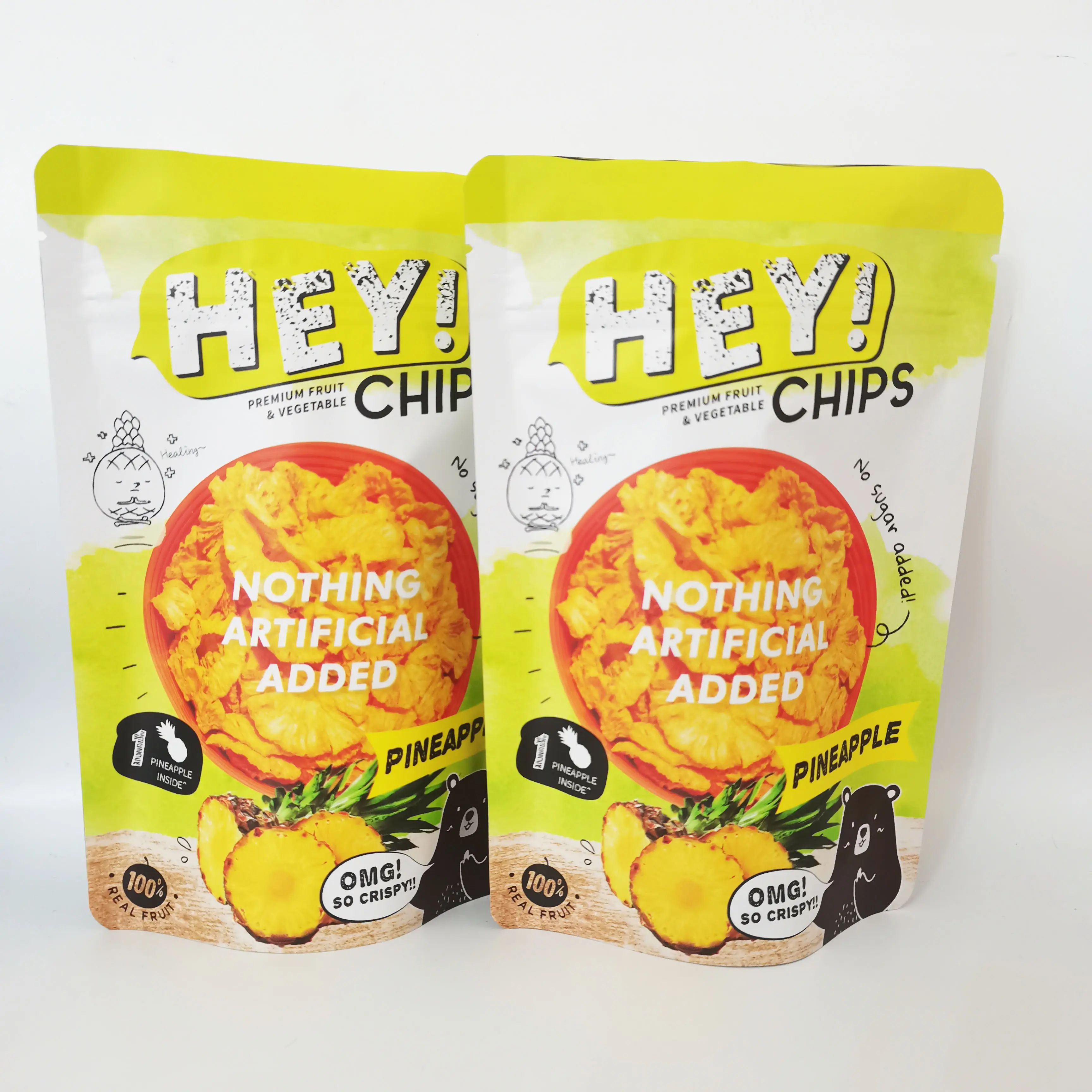 Bolsas de embalaje Mylar de pie comestibles ziplock reutilizables para comida animal con logotipo personalizado