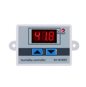 Controlador de humedad Digital de 220 V, 12 V, 24V, higrómetro, interruptor de control de humedad, <span class=keywords><strong>sensor</strong></span> de humedad higroscópico de 0 a 99% RH - Product Image 2