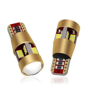 ไฟรถยนต์ LED T10 12V 3014 27 SMD หลอดไฟ CANbus อัตโนมัติ W5w 194 501ภายในรถโดมโคมไฟ SX126