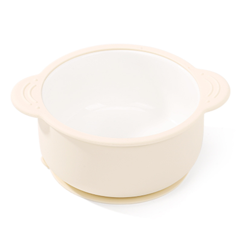 bol en céramique blanc laiteux