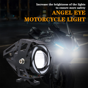 Motorcycle <strong>Led</strong> Headlight 20w <strong>U5</strong> U7 <strong>Led</strong> Light 12V/80V U2/U3/<strong>U5</strong>/U7/U10 Laser Strobe <strong>LED</strong> Projector Motorcycle Driving Light - Product Image 6