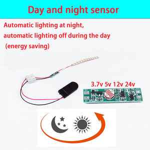Intelligentes Lichtsteuerungs-Sensorsc halter modul LED-Nachtlicht sensor platine 12 V24V Roboter autos pielzeug Kinderspiel zeug herstellung - Product Image 6