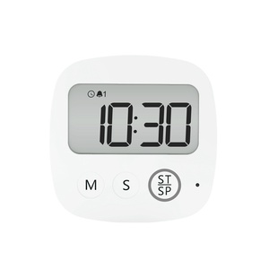 Orologio multifunzione da cucina per studio e conto alla rovescia elettrico digitale per frigorifero sveglia in plastica promemoria del tempo di cottura - Product Image 1