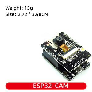 Módulo WiFi ESP32 serial a WiFi ESP32 CAM Placa DE DESARROLLO 5V con módulo de cámara OV2640, 1 unidad
