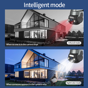 Tuya กล้อง IP อัจฉริยะสำหรับกลางแจ้ง, 3MP สีเต็มรูปแบบกันน้ำกล้อง CCTV ตรวจจับมนุษย์ AI กล้องรักษาความปลอดภัยกล้อง WiFi - Product Image 3