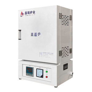 Forno a muffola a doppia porta preciso ad alta temperatura con controllo della temperatura di avvio one click - Product Image 5