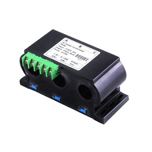 Trasduttore di corrente trifase 4 sensore di corrente hall effect ac 10a-400a ingresso ac trasduttore di corrente trifase - Product Image 3