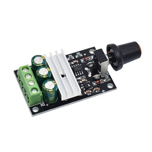 DC 6V 12V 24V 28VDC 3A 80W PWM Motor drehzahl regler Regler Einstellbare variable Drehzahl regelung mit Potentiometersc halter - Product Image 1