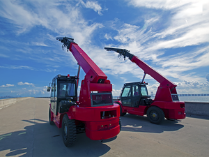 4X4 Telehandler 5 Ton teleskopik işleyici HNT50 Diseal motorlu - Product Image 5