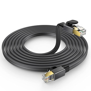 <strong>Class</strong> 8 Cat8 Flat <strong>Network</strong> Cable for Home 7 <strong>Class</strong> 7 e-Sports Gaming <strong>Computer</strong> Router 5 Meter Connection Line for Projector - Product Image 1