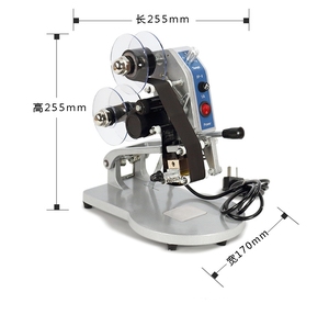 Trasferimento termico automatico manuale di codifica stampante macchina di stampa a caldo foglio di stampa del codice di data per il cartone materiale nuovo - Product Image 3