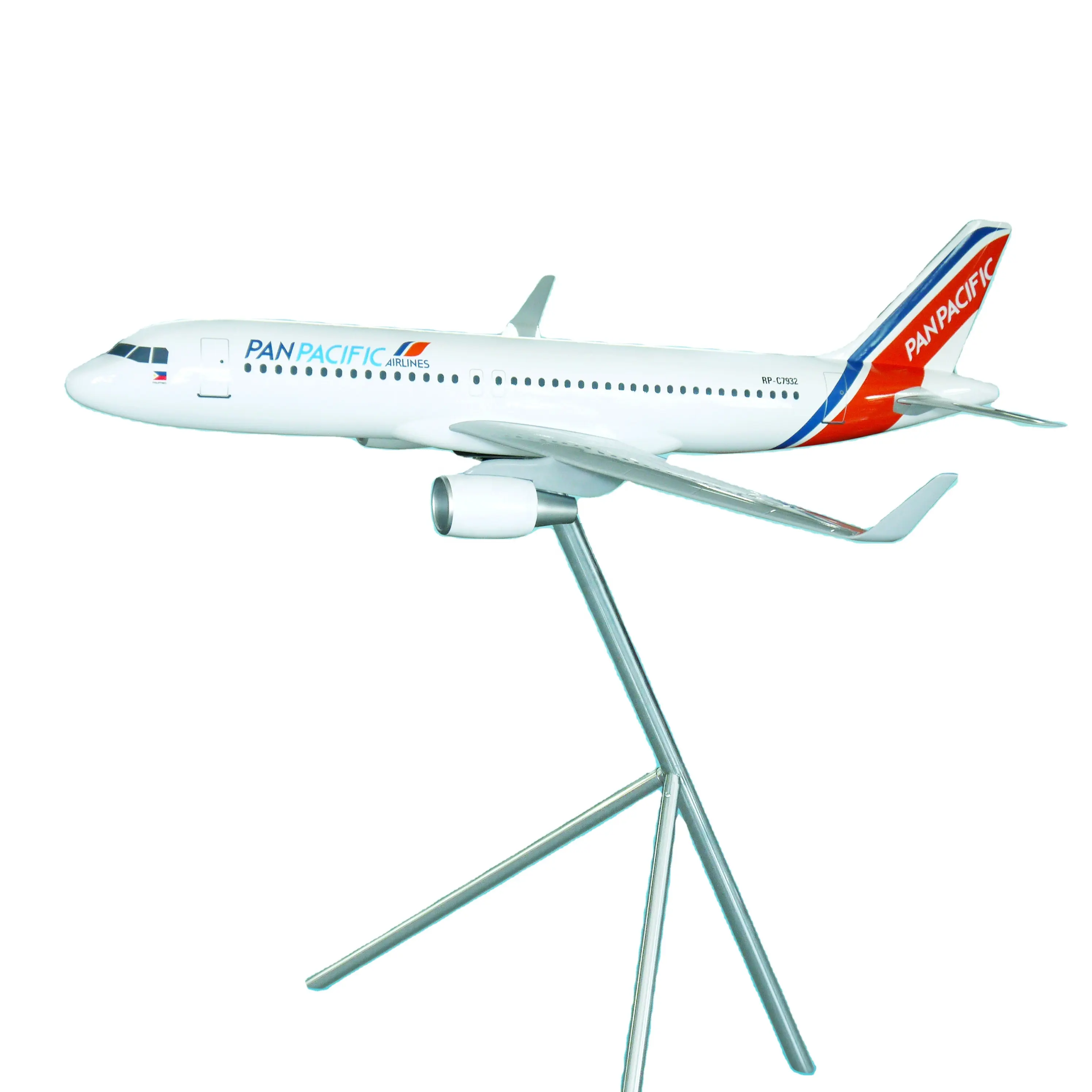 Grande Escala Modelo Avião Modelo Para A320NEO Panpacific 1/31 120 centímetros