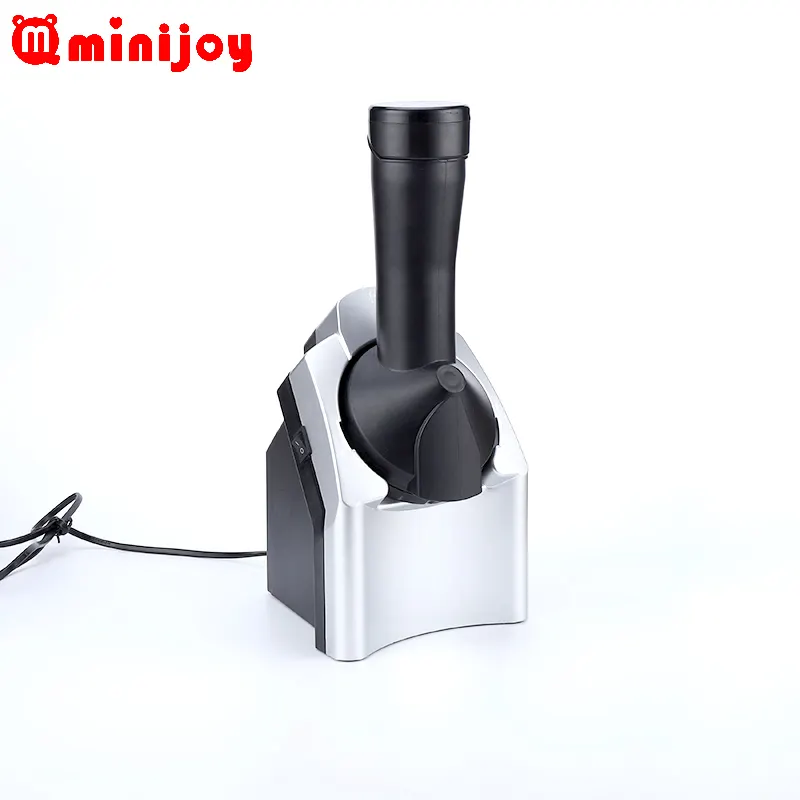 Uso domestico 200w piccolo Mini mezzo automatico manuale Yogurt portatile Soft Serve Ice Cream Machine Maker