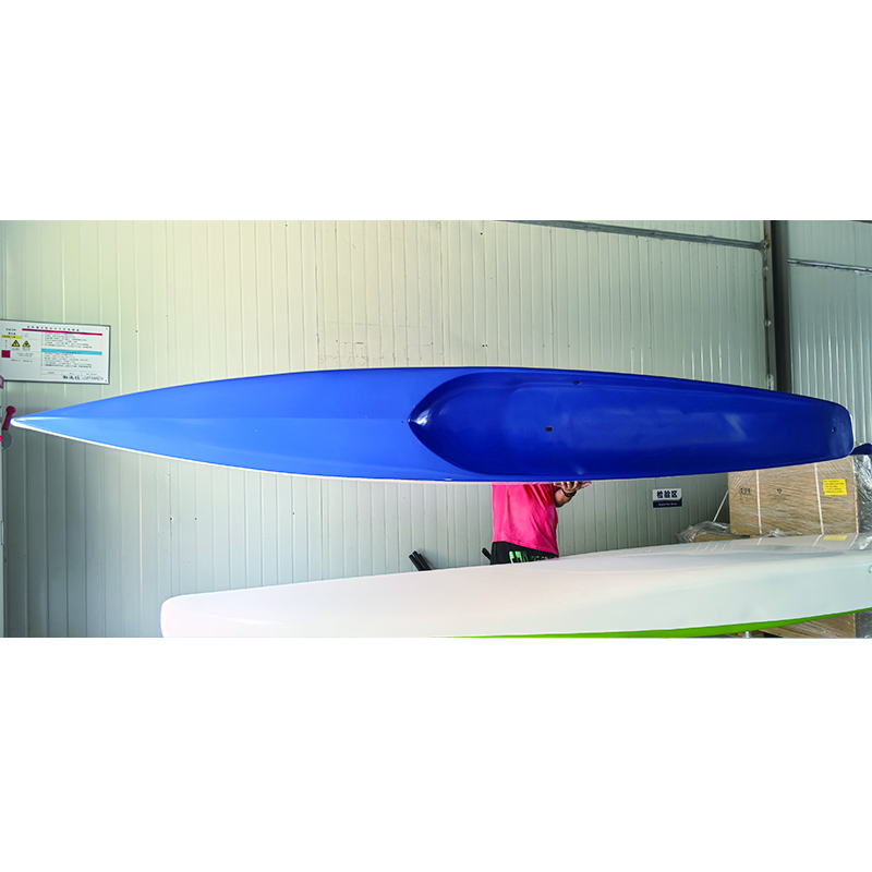 Planche de SUP d'aviron Caron bleu/blanc