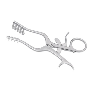 Dụng cụ phẫu thuật Thiết bị tự giữ lại rút lại da rút lại forceps mòn và bền - Product Image 1