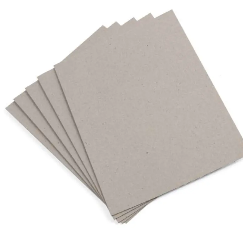 Carton gris pour le papier de boîte d'emballage