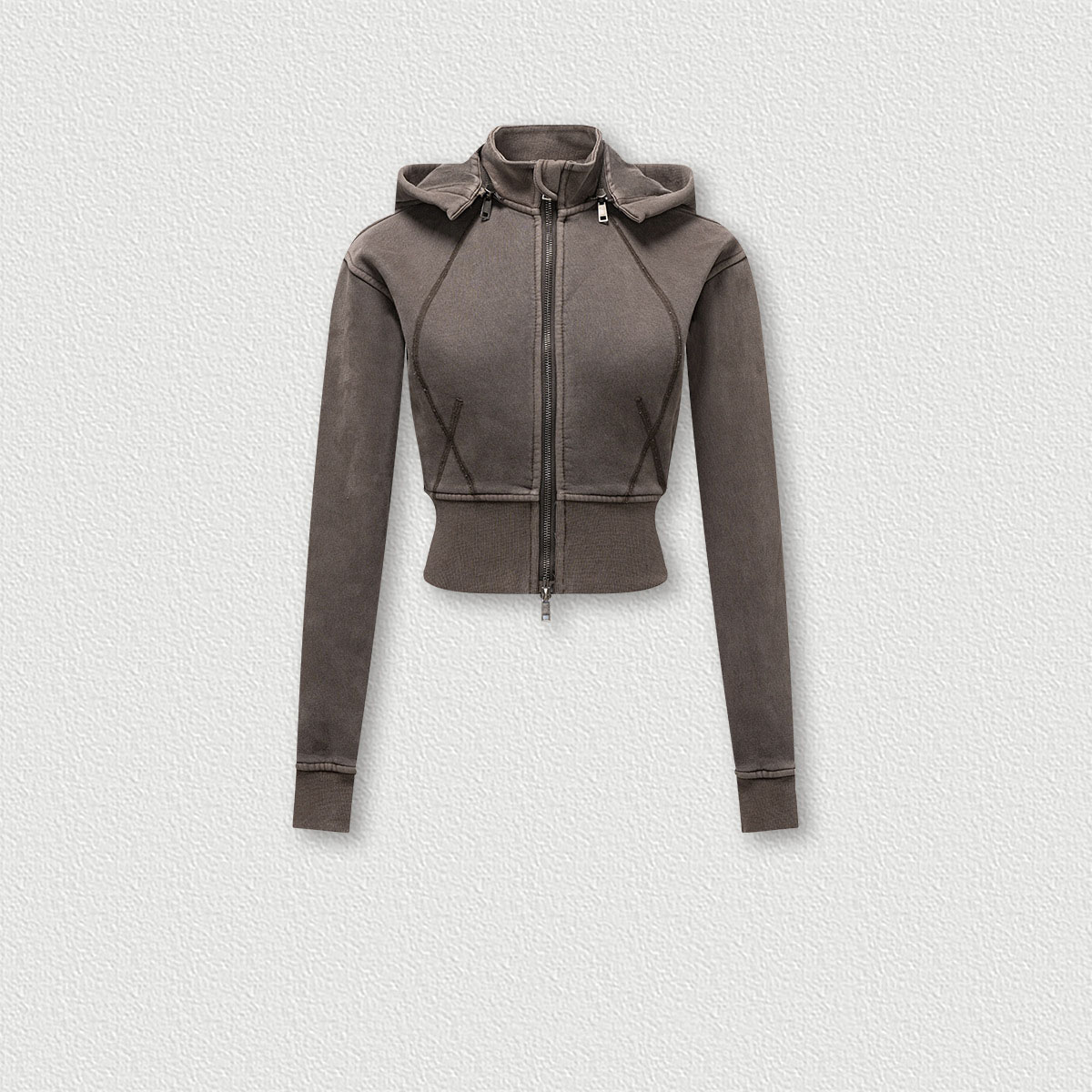 coffee brown hoodie