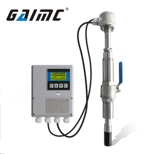 GAIMC GMF400 Tipo de inserción digital Medidor de flujo electromagnético Medidor de material de acero inoxidable Flujo electromagnético