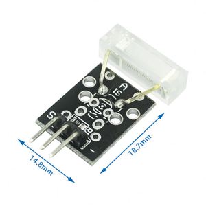 Módulo de Sensor de Golpe de Percusión de 3 Pines para Raspberry Pi Diy Starter Kit, 1 Unidad - Product Image 3