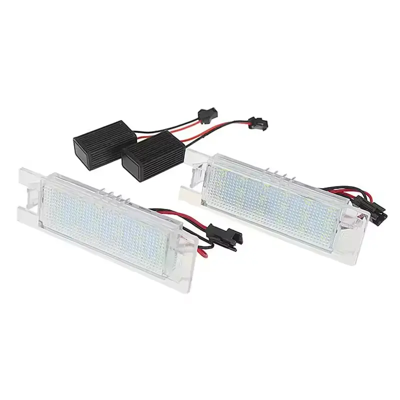 אביזרי אור חלקים 12V 6223506 18 יחידות LED לוחית רישוי אור לאופל אדם/אסטרה, מנורה סימן אלקטרוני LED לוחית אור H Auch Opc